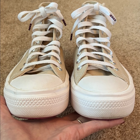 Converse All Star Canvas Platform High Sneakers - Picture 3 of 7